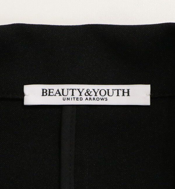 BEAUTY&YOUTH UNITED ARROWS「【WEB限定 Wardrobe DAILY MINIMAL】メランジ ハーフスリーブジャケット ウォッシャブル」|テーラードジャケット|