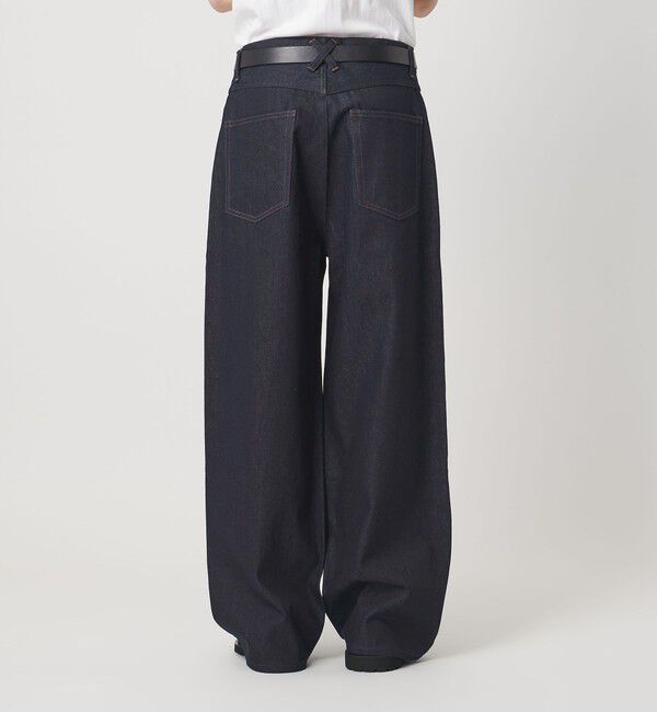 MONKEY TIME「ライトオンス リジッド デニム バギー パンツ」|チノ|