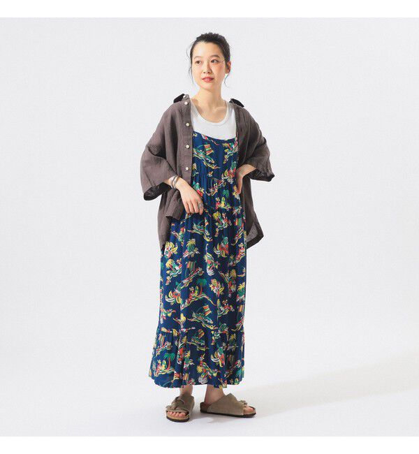 BEAMSBOY「【別注】SUN SURF / ノースリーブ キャミ ワンピース」|ワンピース|