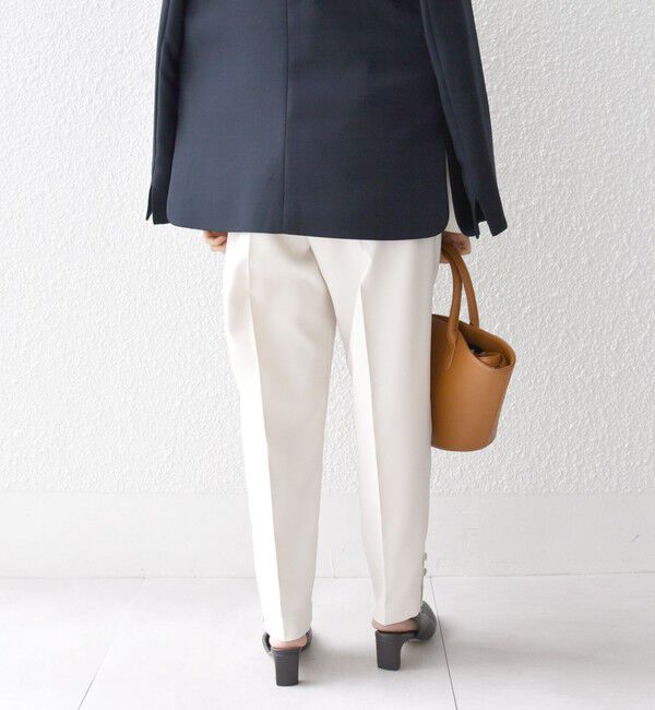 SHIPS any「SHIPS any: ドライツイル テーパード パンツ［NAVY BLUE］」|その他|