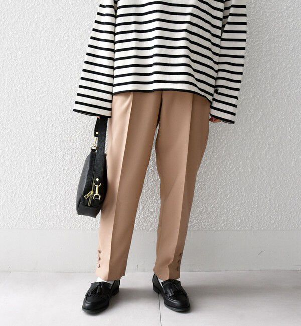 SHIPS any「SHIPS any: ドライツイル テーパード パンツ［NAVY BLUE］」|その他|