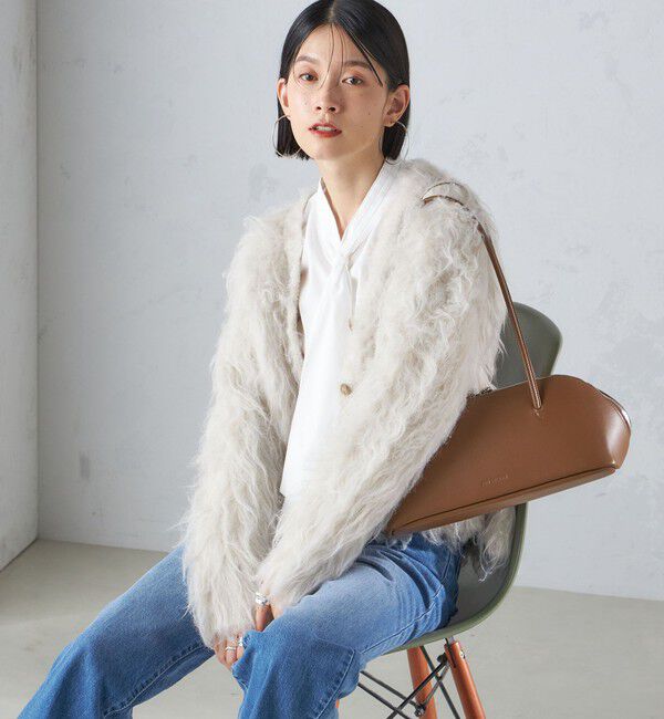 SHIPS for women「〈手洗い可能〉ブロード ボウタイ ブラウス」|シャツ・ブラウス|