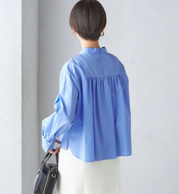 SHIPS for women「〈手洗い可能〉ブロード ボウタイ ブラウス」|シャツ・ブラウス|