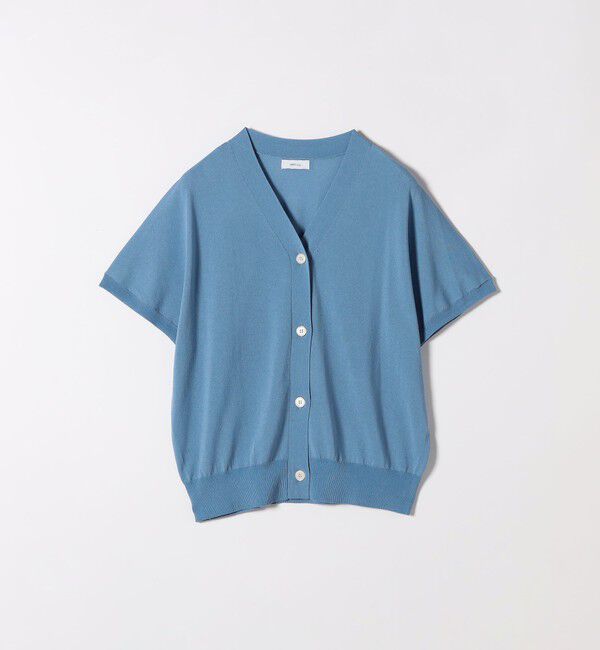 SHIPS any「SHIPS any:〈接触冷感/手洗い可能〉Vネック ドルマン ミディ カーディガン」|カーディガン|