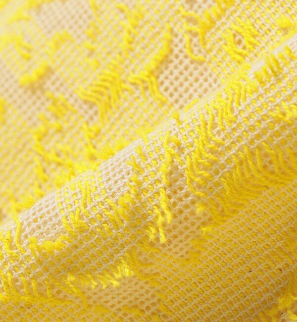 SHIPS any「《追加予約》SHIPS any:〈手洗い可能〉メッシュ ジャカード カフタン スキッパー ブラウス」|シャツ・ブラウス|