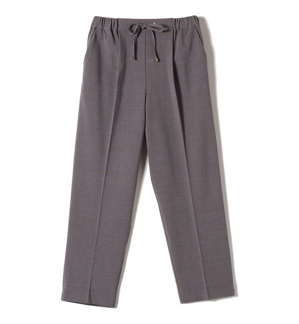 SHIPS Colors 「SHIPS Colors:〈手洗い可能〉TR/PU センタープレスイージー テーパード パンツ」|その他|グレー