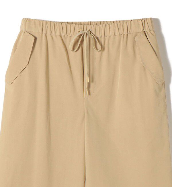 SHIPS for women「〈手洗い可 / 撥水加工〉サイド ポケット 裾 ドロスト パンツ」|その他|