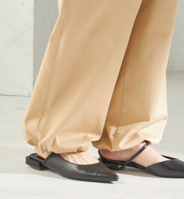 SHIPS for women「〈手洗い可 / 撥水加工〉サイド ポケット 裾 ドロスト パンツ」|その他|