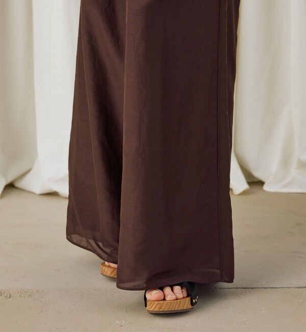 DES PRES「コットンシルクローン　ワイドパンツ」|その他|