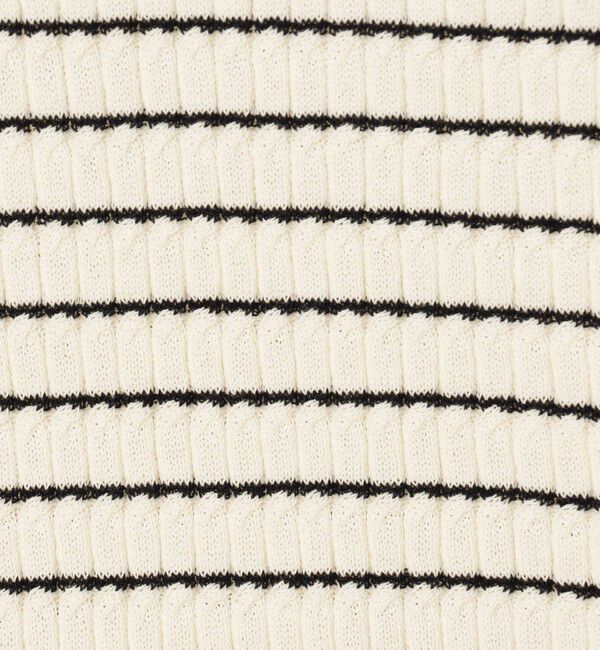 MACPHEE「コットンナイロンケーブル ハーフスリーブプルオーバー」|ニット・セーター|