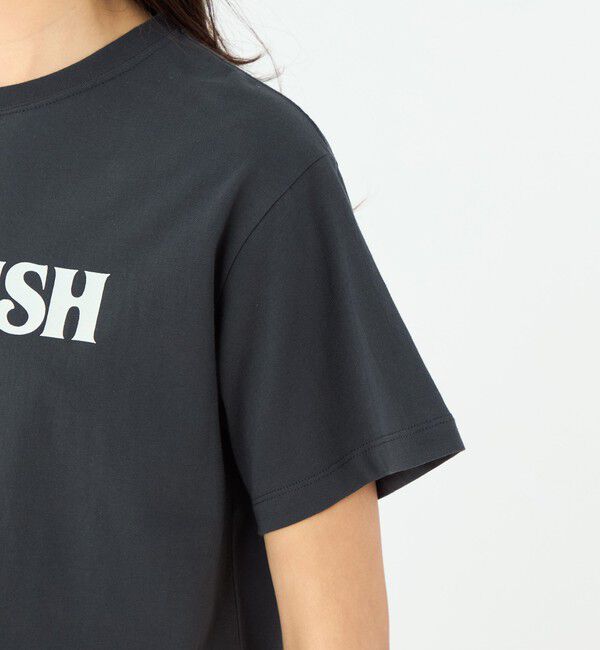 MACPHEE「コットンロゴプリント Tシャツ」|Tシャツ・カットソー|