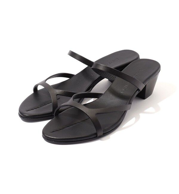 TOMORROWLAND GOODS「LAOCOONTE Orlando Vachetta サンダル」|サンダル|19 ブラック