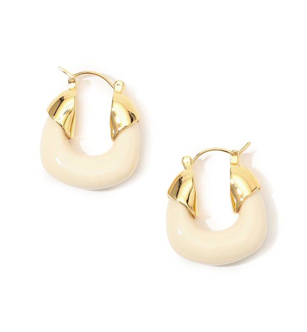 TOMORROWLAND GOODS「Lizzie Fortunato MINI ORGANIC HOOPS ピアス」|ピアス|
