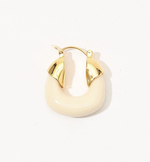 TOMORROWLAND GOODS「Lizzie Fortunato MINI ORGANIC HOOPS ピアス」|ピアス|