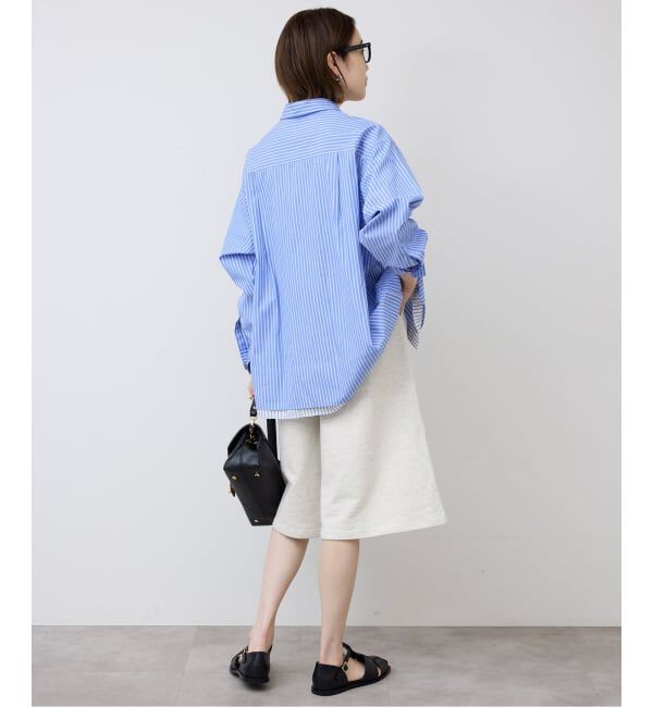 SLOBE IENA「《セットアップ対応可》スウェットハーフパンツ」|その他|