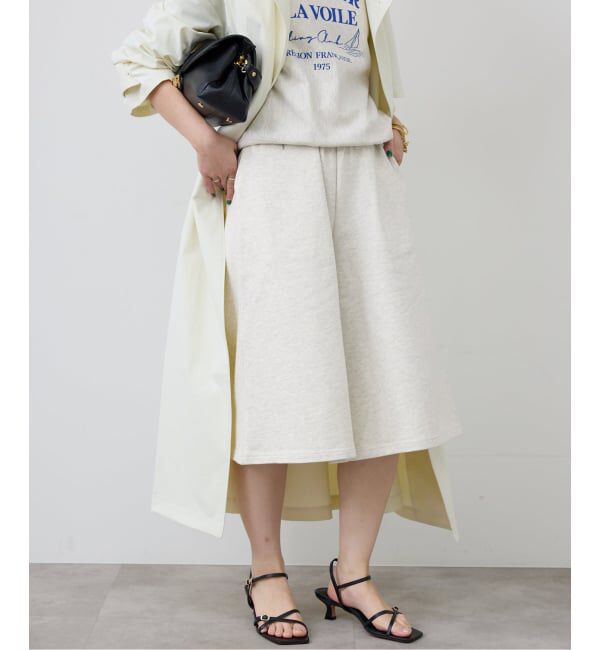 SLOBE IENA「《セットアップ対応可》スウェットハーフパンツ」|その他|