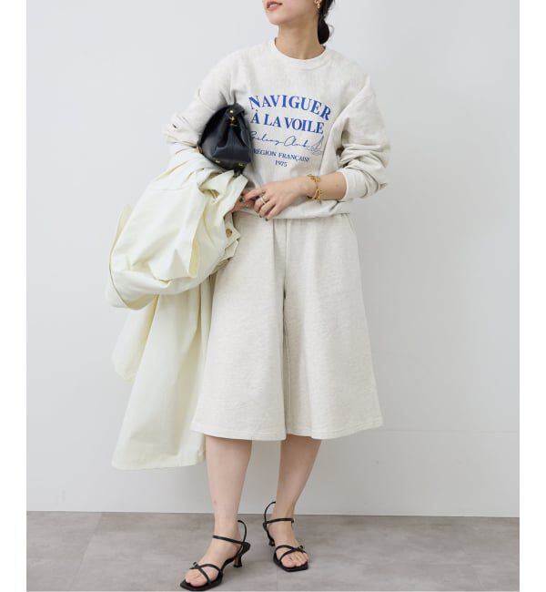 SLOBE IENA「《セットアップ対応可》スウェットハーフパンツ」|その他|