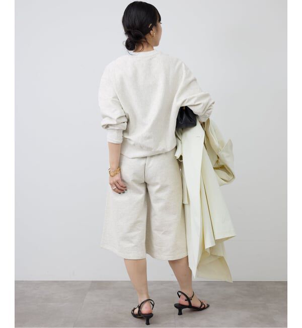 SLOBE IENA「《セットアップ対応可》スウェットハーフパンツ」|その他|