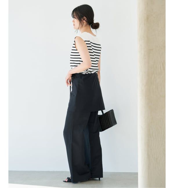 IENA「パールネックプルオーバー」|ニット・セーター|