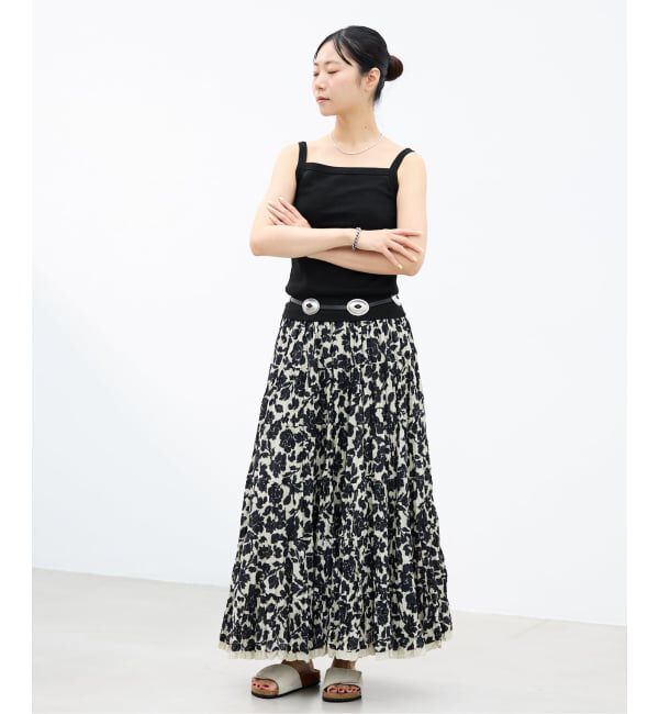 IENA「《予約》FLORE FLORE/フローレフローレ MAYCAMI キャミソール」|キャミソール|