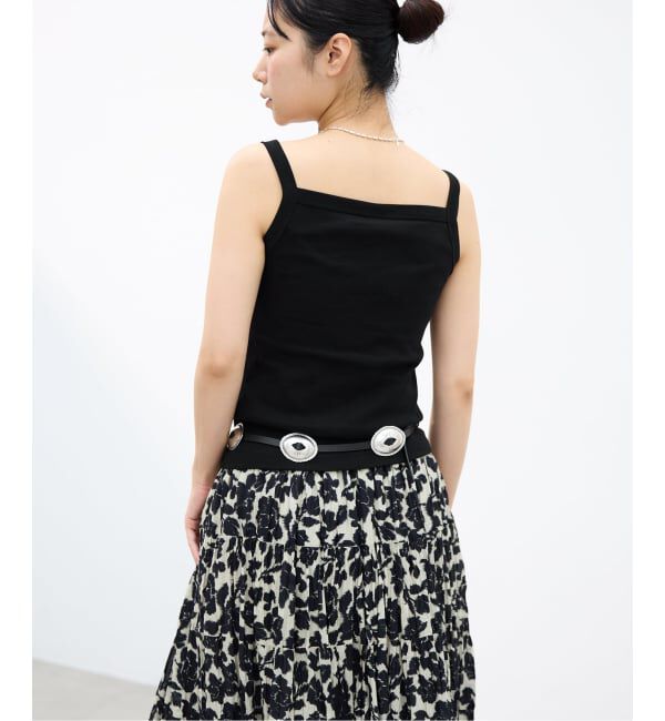 IENA「《予約》FLORE FLORE/フローレフローレ MAYCAMI キャミソール」|キャミソール|