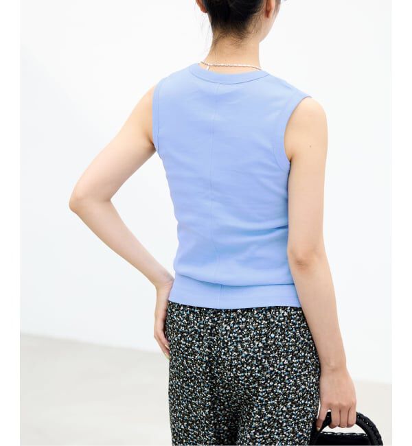 IENA「《予約》FLORE FLORE/フローレフローレ DEWITANK タンクトップ」|タンクトップ|