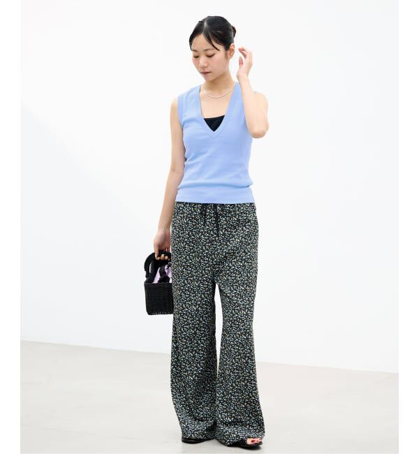 IENA「《予約》FLORE FLORE/フローレフローレ DEWITANK タンクトップ」|タンクトップ|