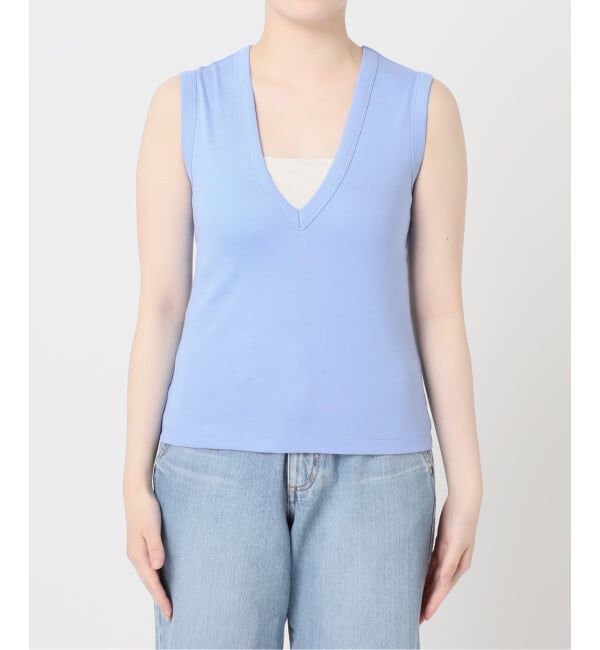 IENA「《予約》FLORE FLORE/フローレフローレ DEWITANK タンクトップ」|タンクトップ|