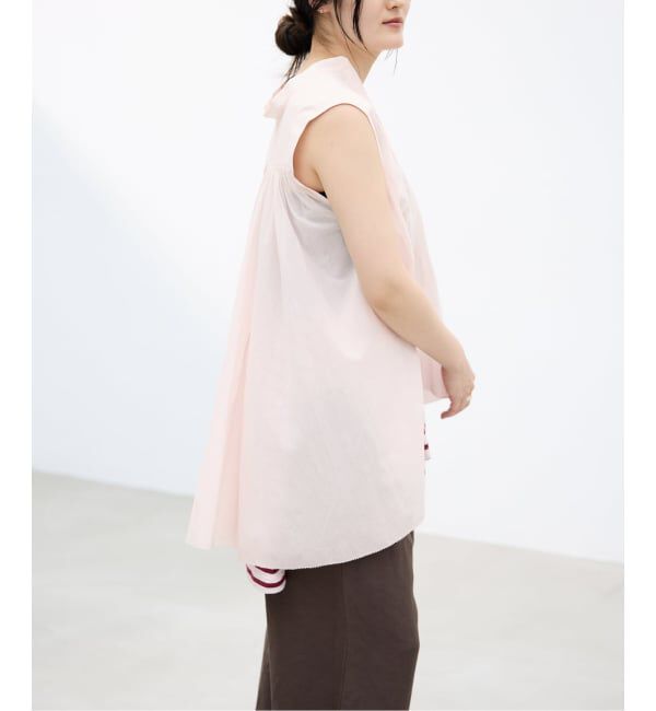 IENA「《予約》AAYUSHI/アユーシ 別注ピンタックボイルブラウス SGN070151」|シャツ・ブラウス|