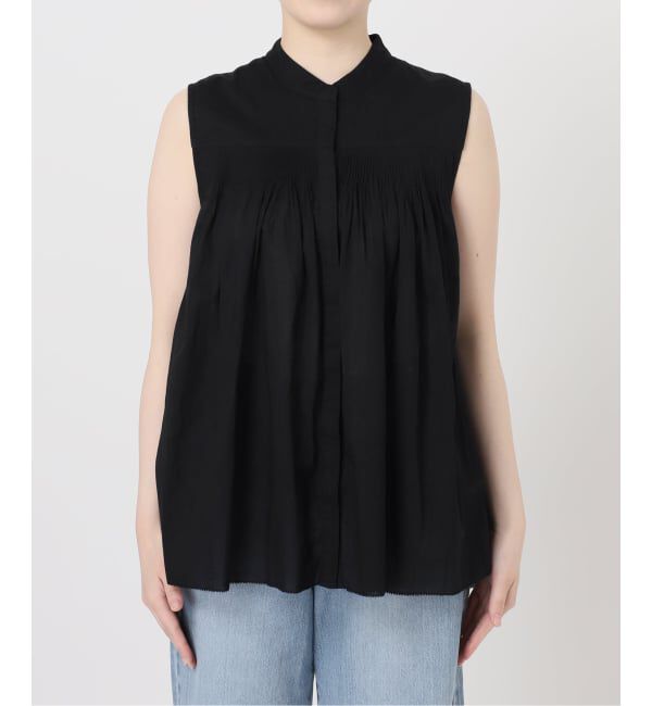 IENA「《予約》AAYUSHI/アユーシ 別注ピンタックボイルブラウス SGN070151」|シャツ・ブラウス|