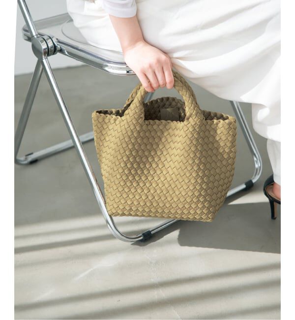 IENA「《予約》NAGHEDI/ナゲディ 別注 St Barths Small Tote バッグ SN03012LD」|トートバッグ|ベージュ