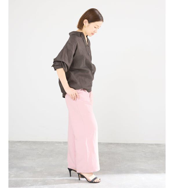 IENA「《追加予約》ラミーリヨセル2wayシャツ」|シャツ・ブラウス|