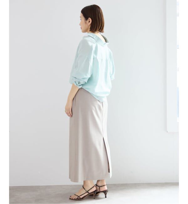 IENA「《追加予約》ラミーリヨセル2wayシャツ」|シャツ・ブラウス|