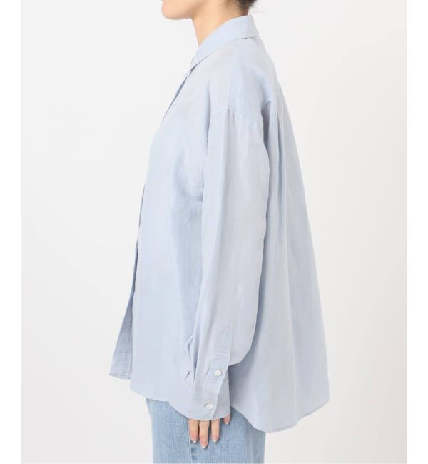 IENA「《追加予約》ラミーリヨセル2wayシャツ」|シャツ・ブラウス|