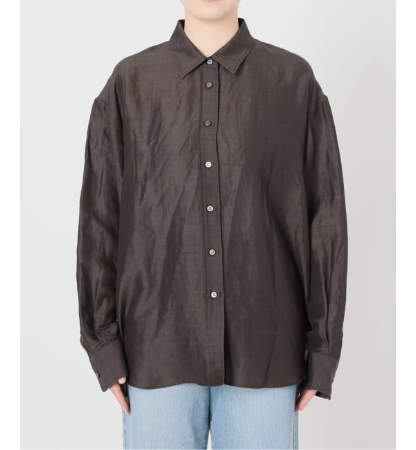 IENA「《追加予約》ラミーリヨセル2wayシャツ」|シャツ・ブラウス|