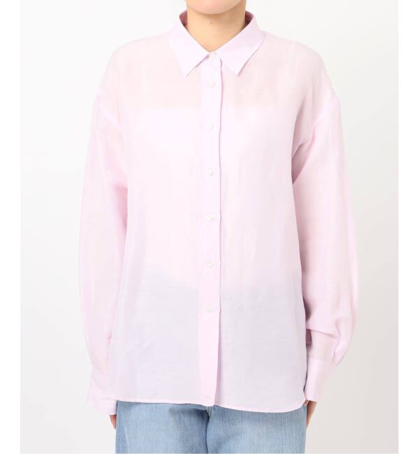 IENA「《追加予約》ラミーリヨセル2wayシャツ」|シャツ・ブラウス|