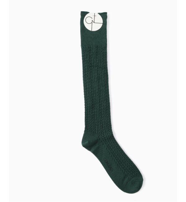 EDIFICE「CONLEAD(コンリード) Lace Socks Long」|ソックス|グリーン