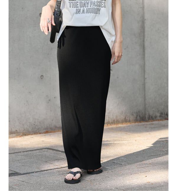 JOURNAL STANDARD「《WEB限定追加2》ハリヌキテレコロングスカート」|スカート|