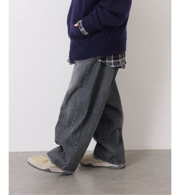 journal standard luxe「13OZデニム スウィッチパンツ（BLK）」|デニム|
