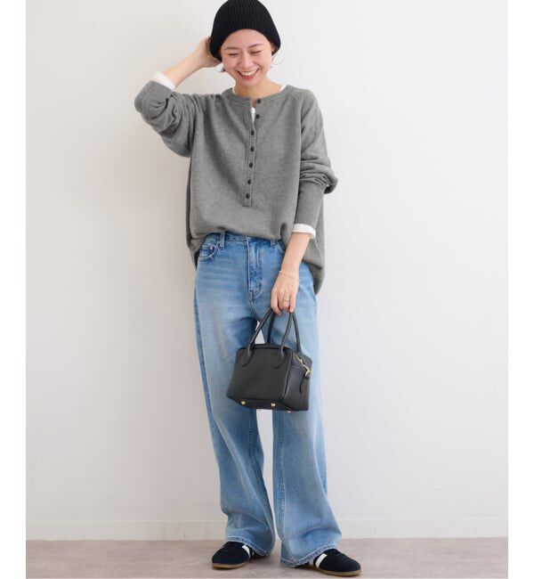 JOURNAL STANDARD relume「《追加3》ウールミックス2WAYビッグプルオーバー」|ニット・セーター|