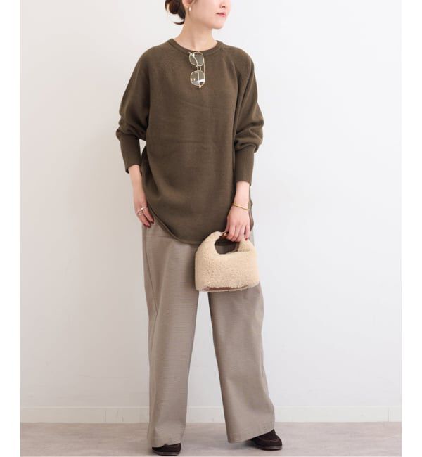 JOURNAL STANDARD relume「《追加3》ウールミックス2WAYビッグプルオーバー」|ニット・セーター|