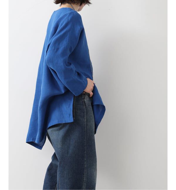 journal standard luxe「《予約》エアリネンボートネック-ブラウス」|シャツ・ブラウス|