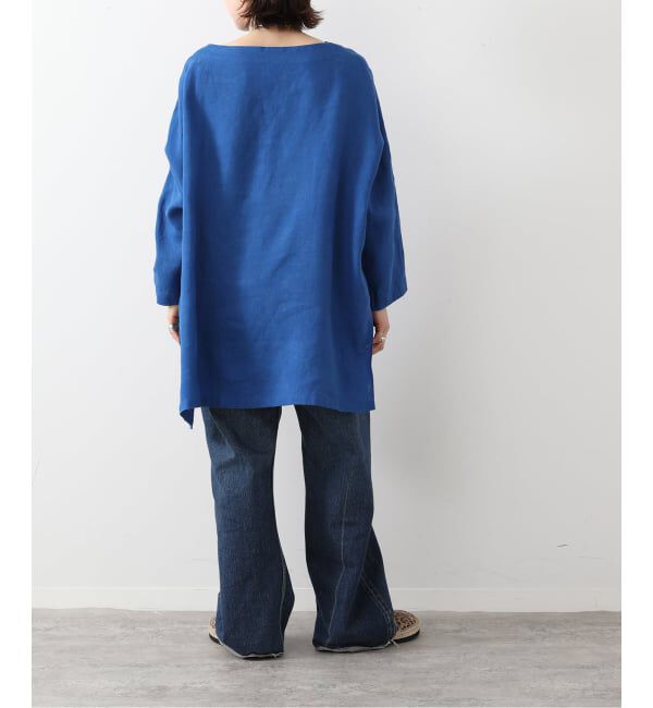 journal standard luxe「《予約》エアリネンボートネック-ブラウス」|シャツ・ブラウス|