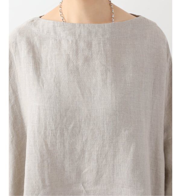 journal standard luxe「《予約》エアリネンボートネック-ブラウス」|シャツ・ブラウス|