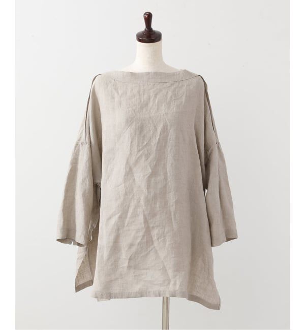 journal standard luxe「《予約》エアリネンボートネック-ブラウス」|シャツ・ブラウス|