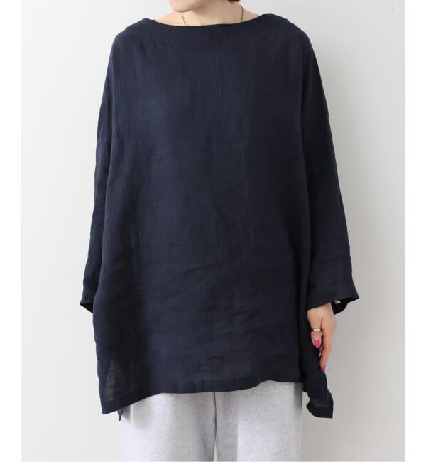 journal standard luxe「《予約》エアリネンボートネック-ブラウス」|シャツ・ブラウス|