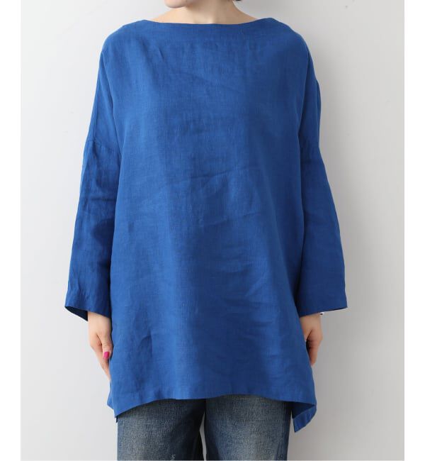 journal standard luxe「《予約》エアリネンボートネック-ブラウス」|シャツ・ブラウス|