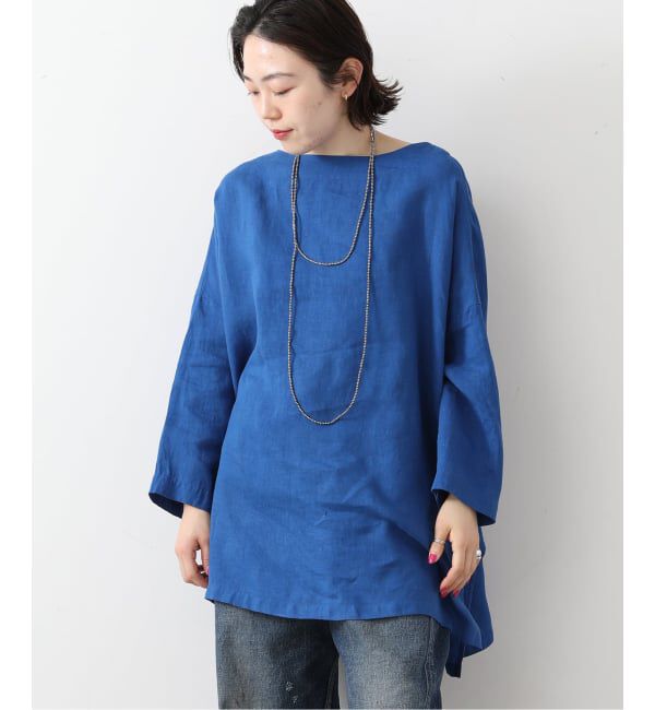 journal standard luxe「《予約》エアリネンボートネック-ブラウス」|シャツ・ブラウス|