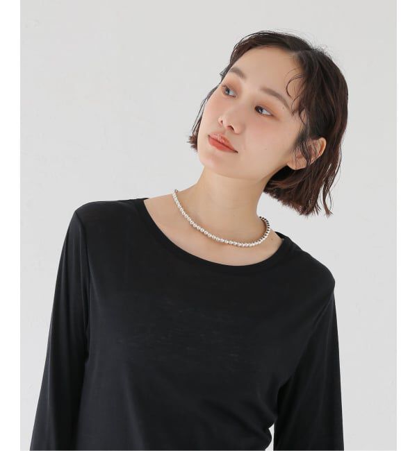 journal standard L'essage「ERICKA NICOLAS BEGAY ナバホパールNC 7-45 ネックレス」|ネックレス|