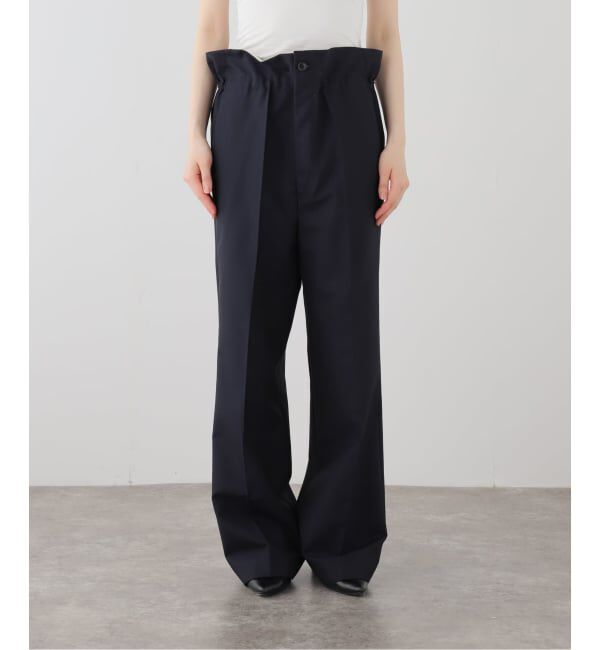 journal standard L'essage「TOGA/トーガ Wool mohair pants 1 パンツ TA261-FF068」|スラックス|ネイビー
